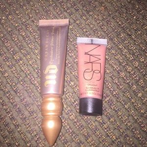 Urban Decay eye primer and Nars Orgasm Illuminator