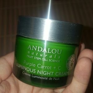 ANDALOU NATURALS brightening night cream