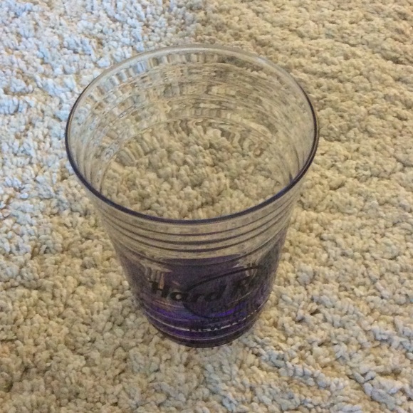 One Purple New York Hard Rock Cafe Glass - Picture 8 of 8