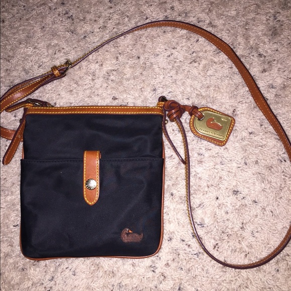 Authentic Dooney and Bourke crossbody satchel