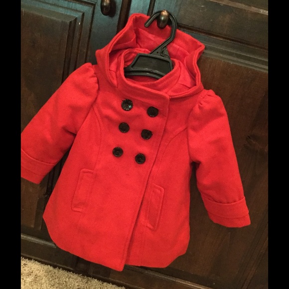 Red riding hood pea coat