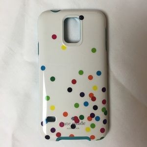 Kate spade color confetti phone case