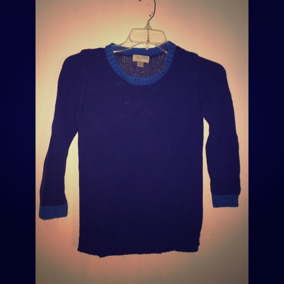 Loft 3/4 sleeve sweater