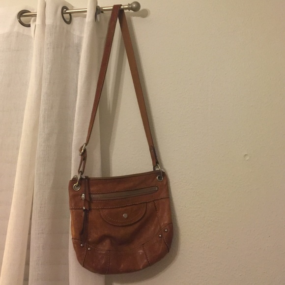 Leather crossbody