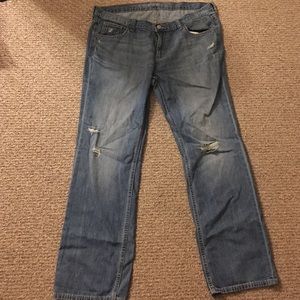 Old navy distressed jeans