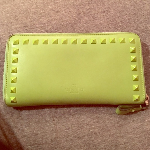 Authentic Valentino rock stud  wallet