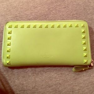Authentic Valentino rock stud  wallet