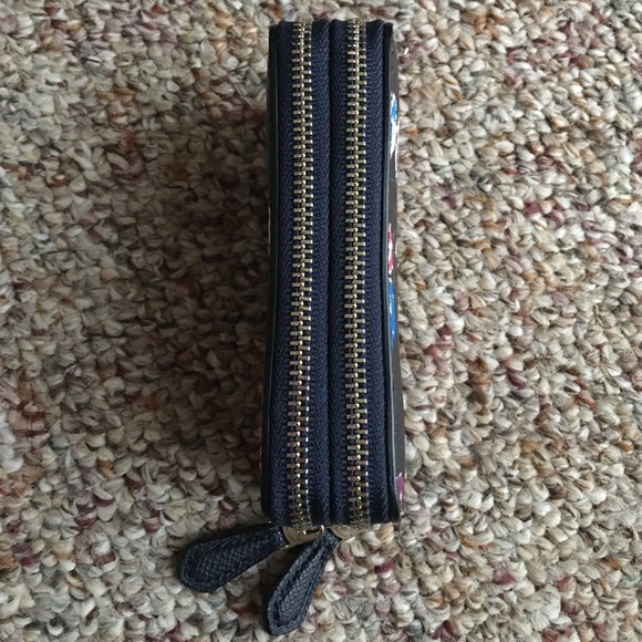 Coach leather small double zip coin wallet - Picture 4 of 4