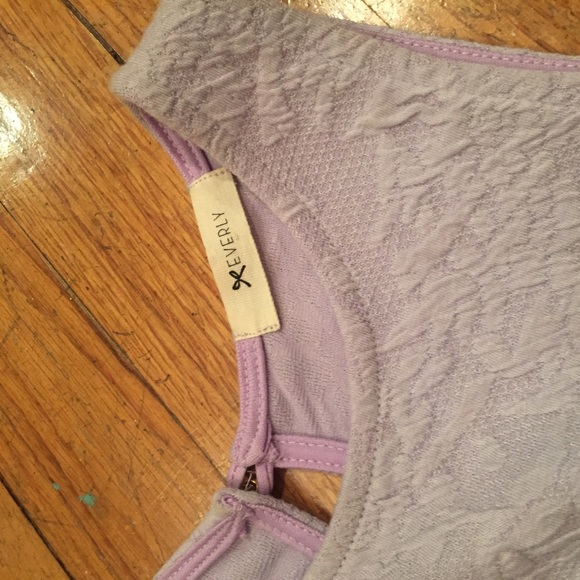 Lilac Everly Dress with peplum - Picture 3 of 4