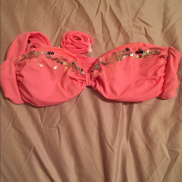 Victoria Secret strapless bathing suit top
