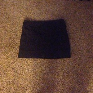 Black pencil skirt