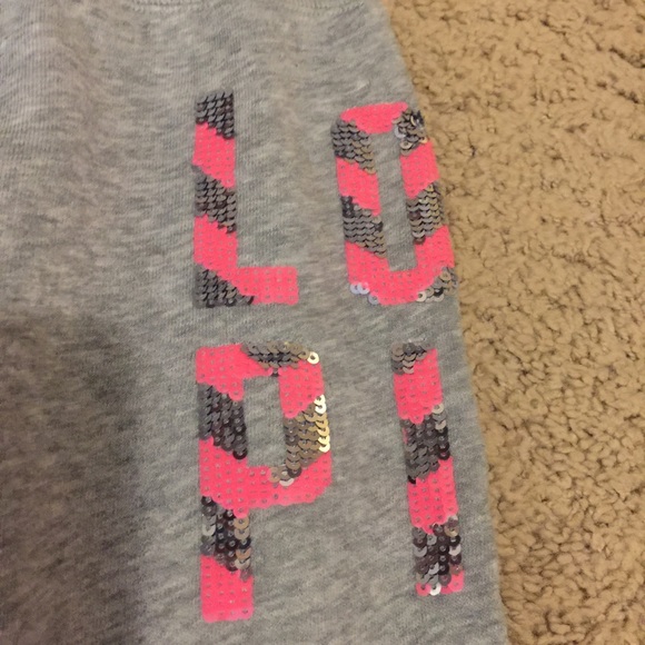 Pink sweats and hoodie