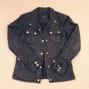 Jcrew Black Downtown Field Jacket