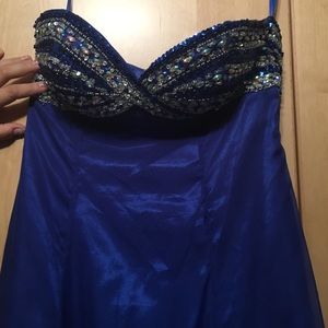 Indigo Prom Dress