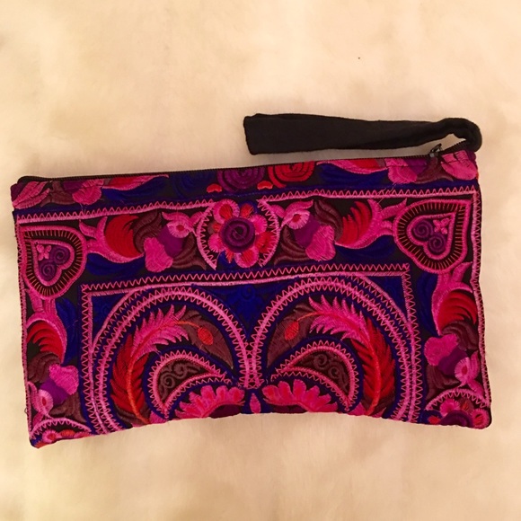 Beautiful handmade African clutch