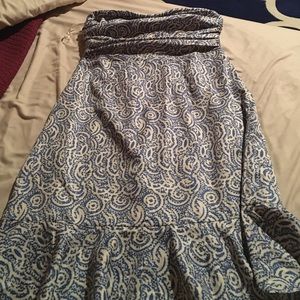 Beautiful strapless dress