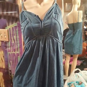 Denim dress