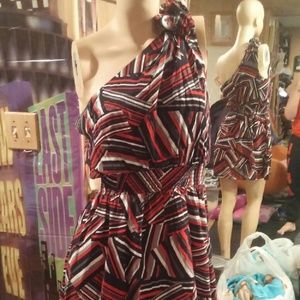 One shoulder strapped dress