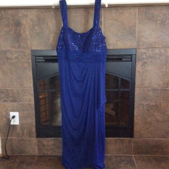 Royal Blue Beautiful Dress