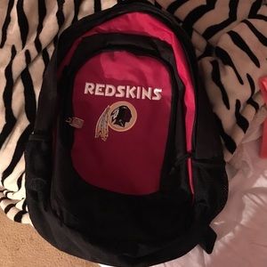 Redskins book bag