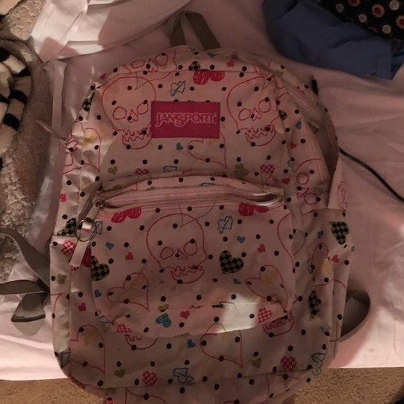 Jansport skull backpack