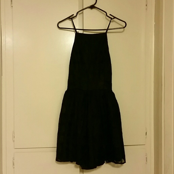 black dress