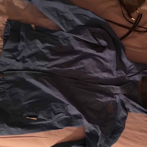 The North Face raincoat