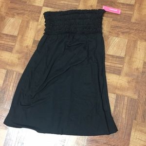 Target scrunched swimsuit cover up (black)