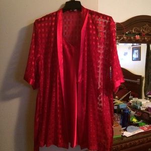 Robe with night gown