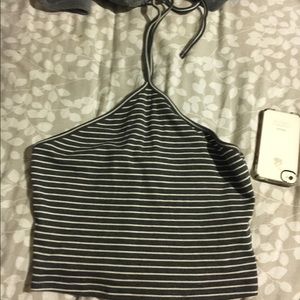 Halter crop top