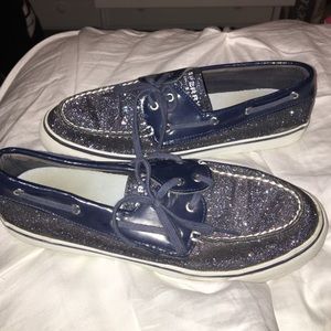 glitter Sperrys