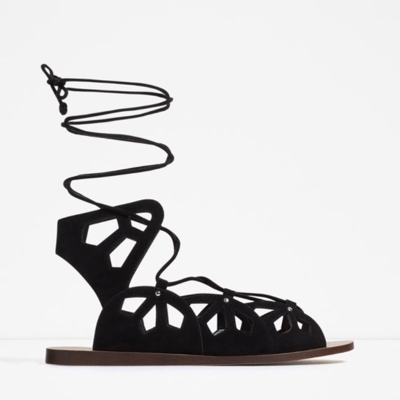 Zara gladiator sandals