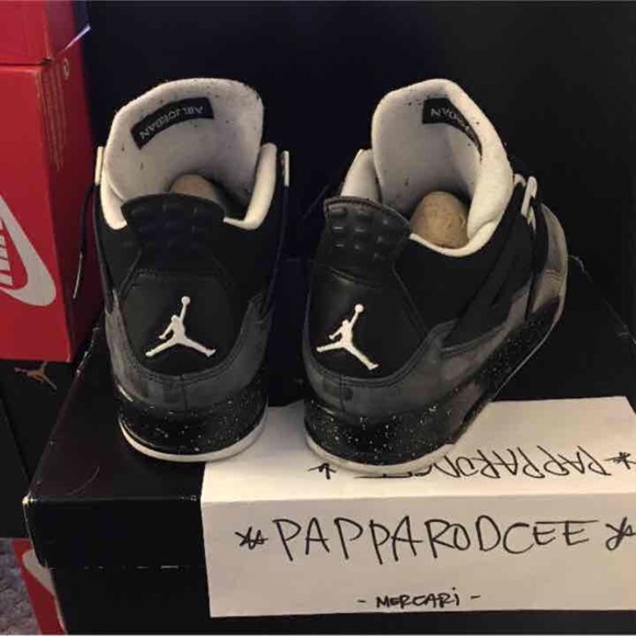 AIR JORDAN 4 RETRO FEAR PACK size 6.5y - Picture 3 of 4