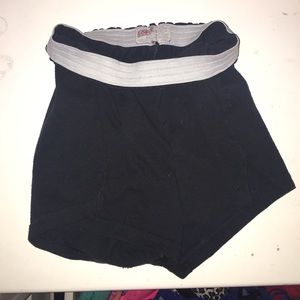 Black Soffe shorts