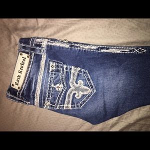 Rock Revival Skinny Jeans- Size 24