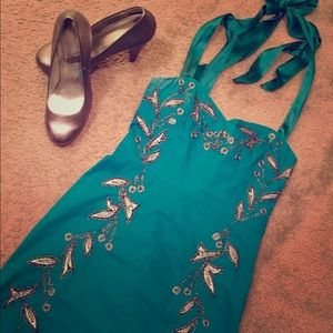 Free people embroidered dress, size 4