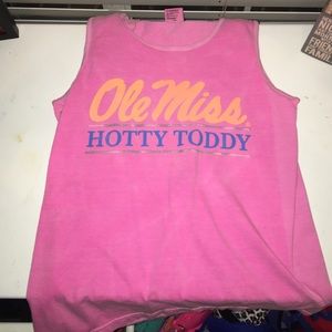 Ole miss tank top