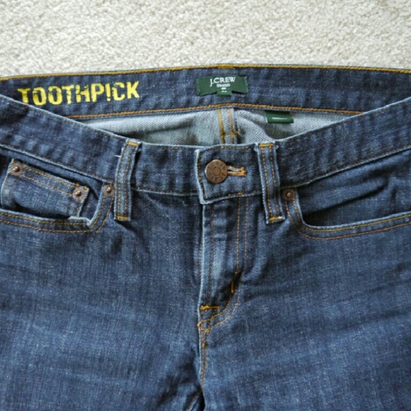 J. Crew Toothpick Jeans Size 25