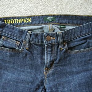 J. Crew Toothpick Jeans Size 25