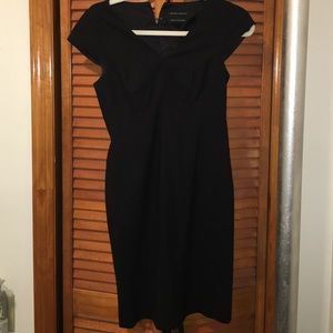 Black business dress banana republic!