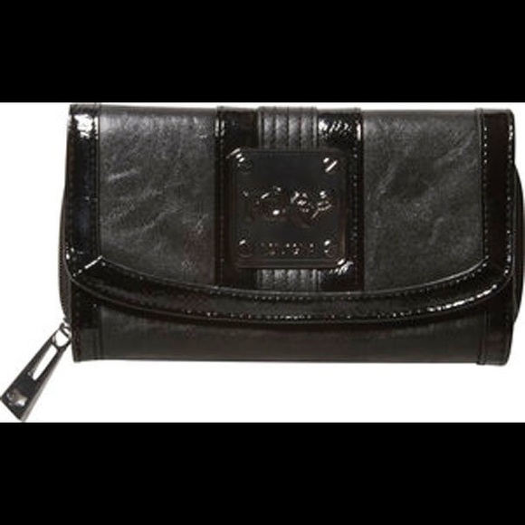 Fox racing trifold women's wallet