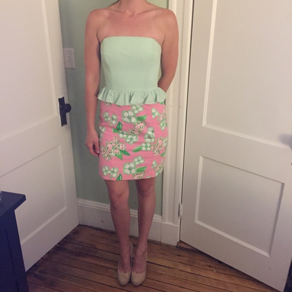 Lilly Pulitzer Dresses & Skirts - Lilly Pulitzer Strapless Dress