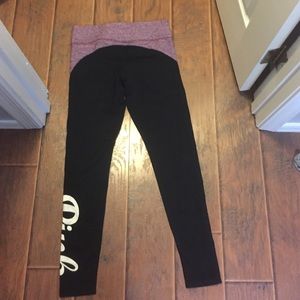 Pink brand yoga pants size small