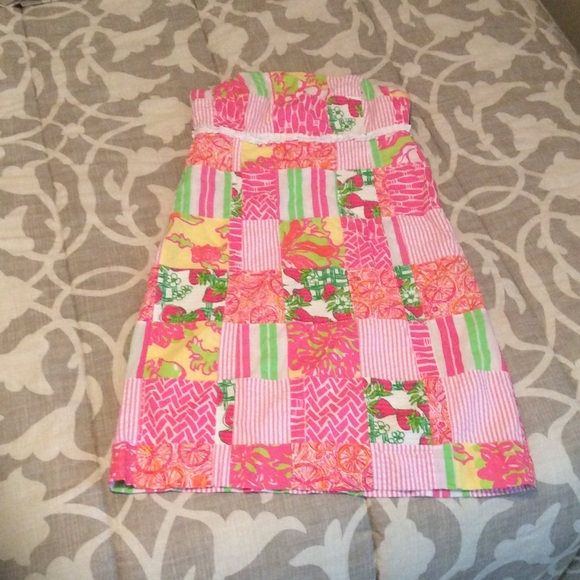 Lilly Pulitzer Strapless Dress