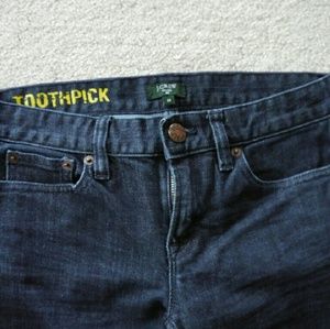 J. Crew Toothpick Jeans Size 25