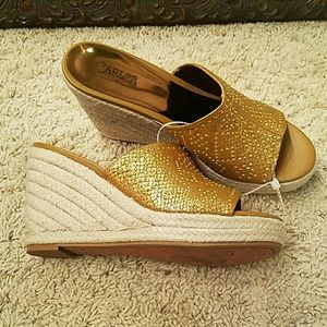 $$ Final price! Nwot beautiful wedges $$