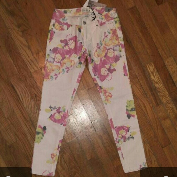 Jalate floral skinny jeans