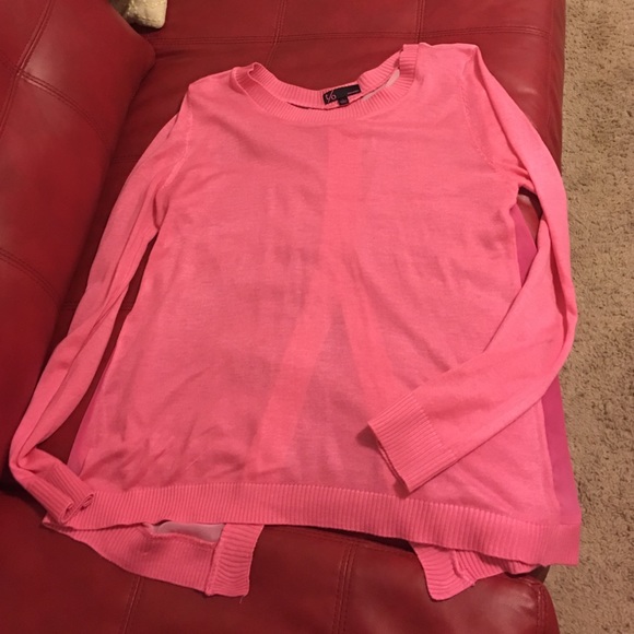 Pink Ombré lightweight sweater