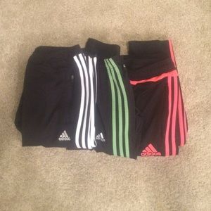 🎉THREE ADIDAS TAPERED PANTS BUNDLE🎉