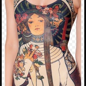 BLACKMILK la trappistine Mucha swimsuit large